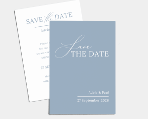 Love Song - Save the Date Card (portrait)
