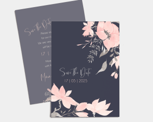 Harmony - Save the Date Card (portrait)