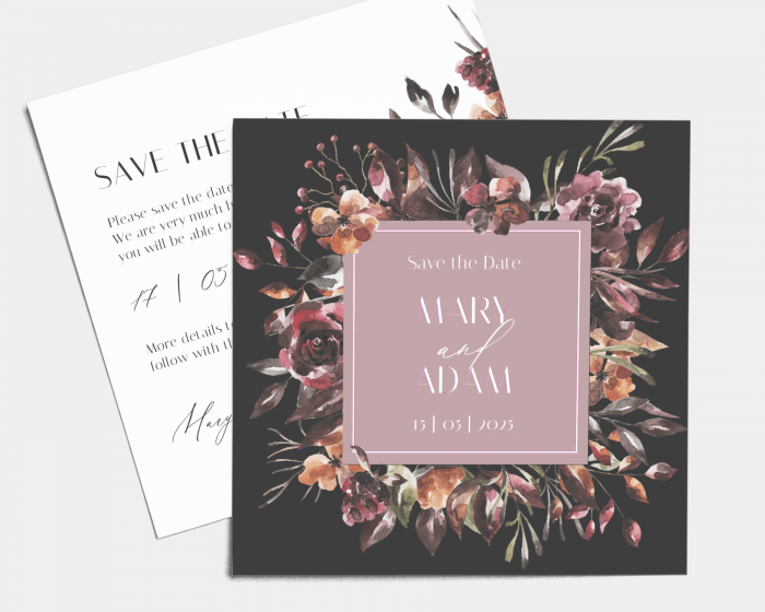 Alive - Save the Date Card (square)