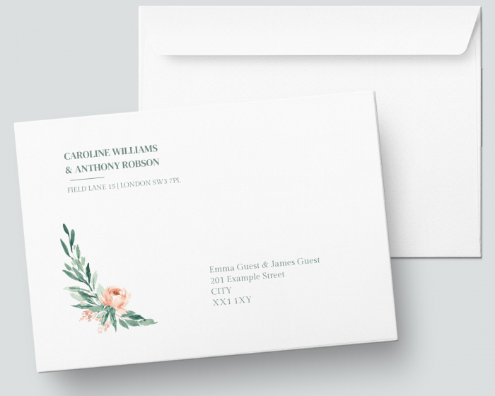 Gilded Botanical - Envelope C5