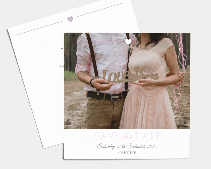 Bel Air - Save the Date Card (square)