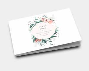 Wild Wreath - Wedding Guest Book