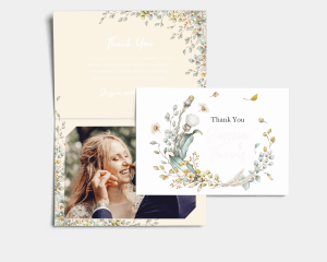 Fairytale - Thank You Card with Insert