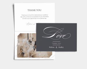 Swing - Thank You Card with Insert