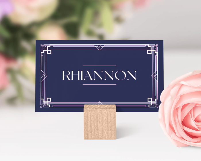 Gatsby - Place Card