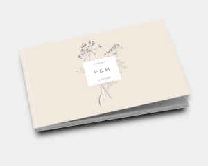 Floral Cube - Wedding Guest Book