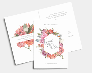 Estiva - Wedding Invitation - Folded Card (portrait)