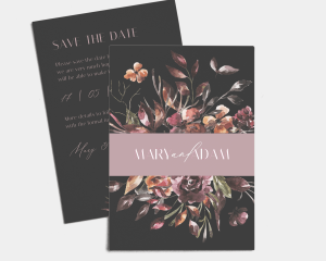 Alive - Save the Date Card (portrait)