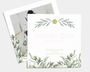 Branche - Save the Date Card (square)