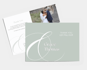 Amore - Wedding Thank You Card