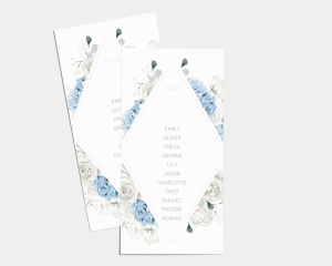 Hortense - Seating Cards 1 - 10