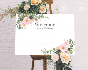 Fiore - Welcome Sign