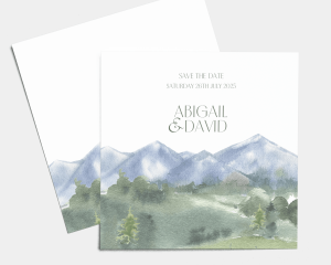 Countryside - Save the Date Card (square)