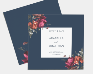 Blooming Botanical - Save the Date Card (square)
