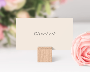 Floral Cube - Place Card
