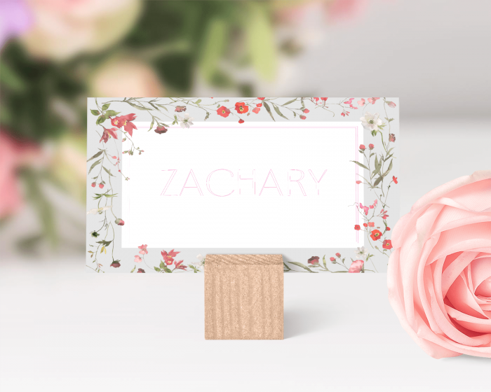 Sweet Meadow - Place Card