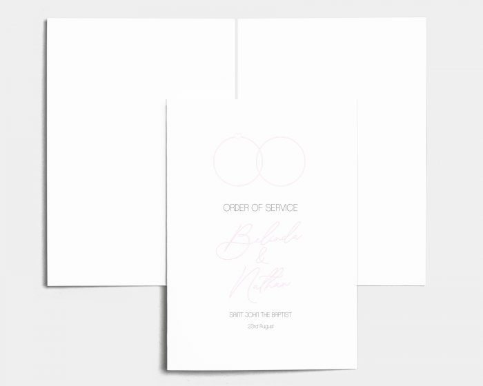 Connessione - Order of Service Booklet Cover