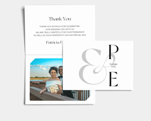 Letters - Thank You Card with Insert