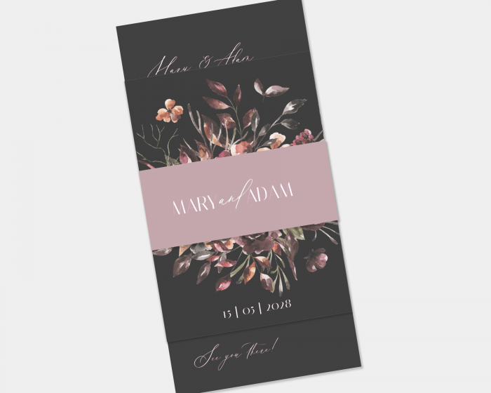 Alive - 3 Piece Wedding Invitation