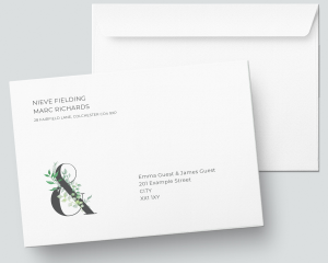 Leafy Ampersand - Envelope C5