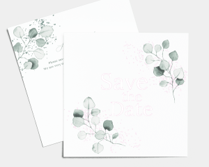 Eukalypt - Save the Date Card (square)