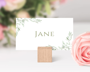 Olive - Place Card