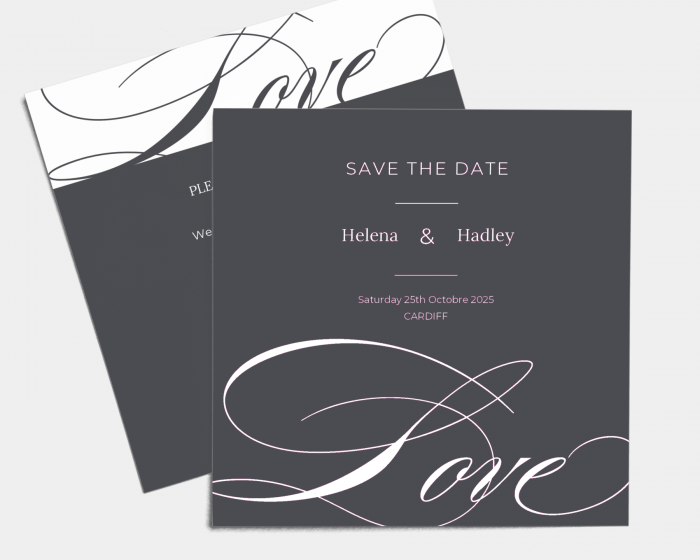 Swing - Save the Date Card (square)