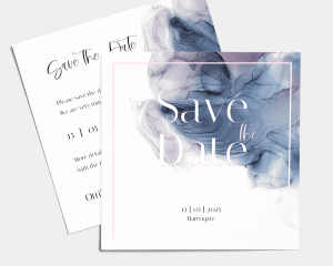 Ink - Save the Date Card (square)
