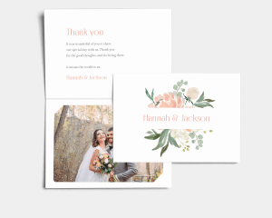 Abelon - Thank You Card with Insert