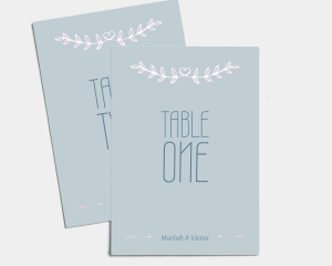 Together - Table Numbers set 1 - 10