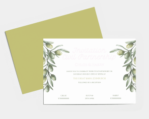 Branche - Wedding Invitation (landscape)