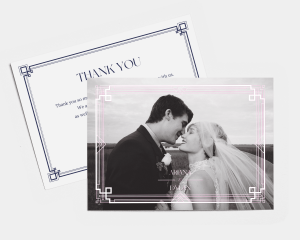Gatsby - Wedding Thank You Card
