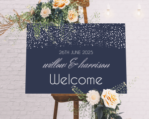 Starry Sky - Welcome Sign