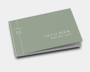 Linea - Wedding Guest Book
