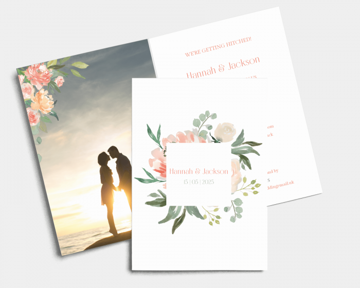 Abelon - Wedding Invitation - Folded Card (portrait)