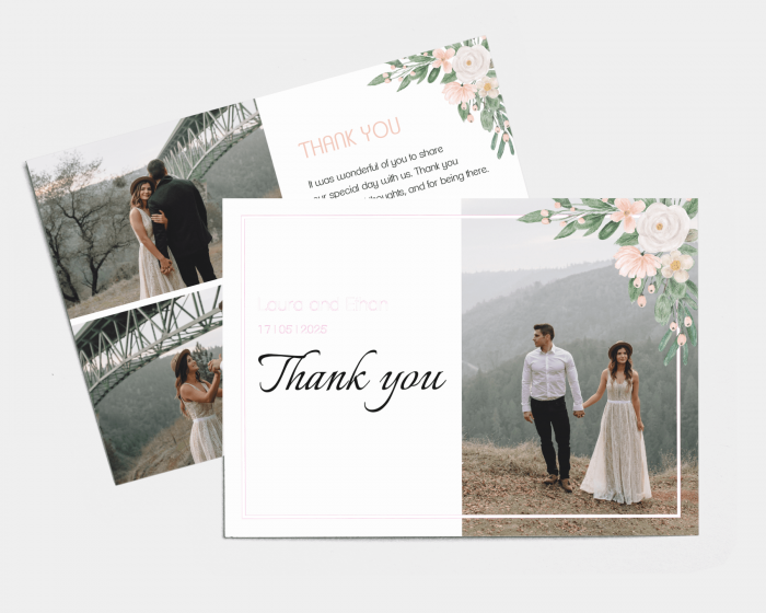 Ancona - Wedding Thank You Card