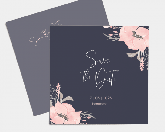 Harmony - Save the Date Card (square)