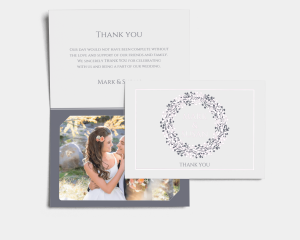 Cesar - Thank You Card with Insert