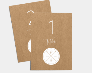 Couple - Table Numbers set 1 - 10