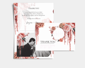 Rubin - Thank You Card with Insert