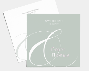 Amore - Save the Date Card (square)