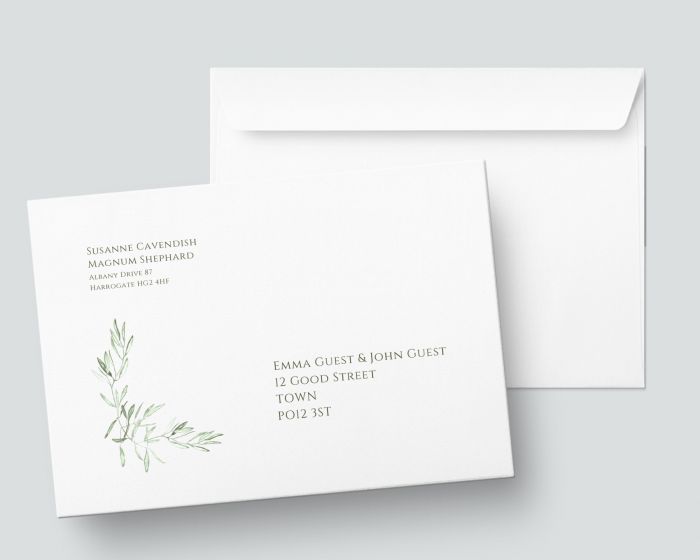 Olive - Envelope C6