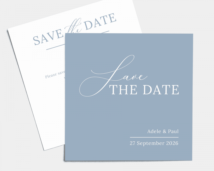 Love Song - Save the Date Card (square)