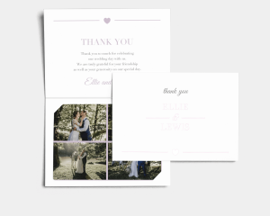 Bel Air - Thank You Card with Insert