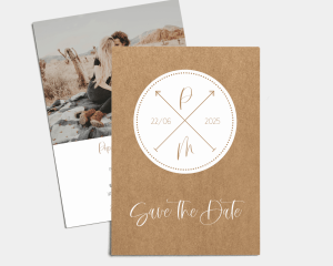Couple - Save the Date Card (portrait)
