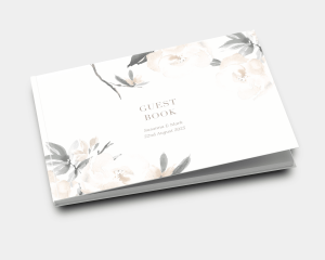 Elegant Garden - Wedding Guest Book