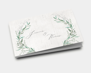 Natural Laurel - Wedding Guest Book