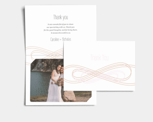 Infinito - Thank You Card with Insert