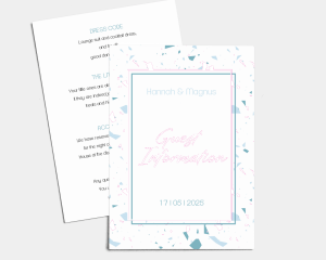 Beautiful Confetti - Wedding Information Card