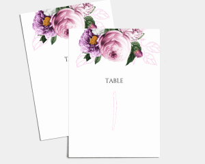 Fleur - Table Numbers set 1 - 10